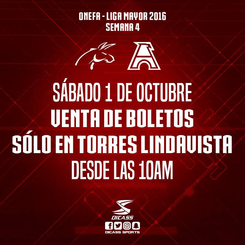 VENTA DE BOLETOS @BurrosBlancos vs @AguilasIPN